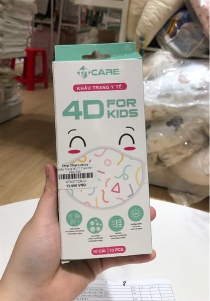 Khẩu Trang 4D TT Care Bé - Hộp