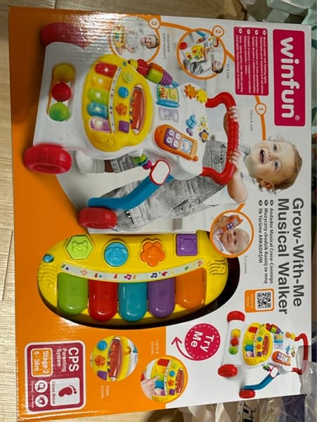 Xe tập đi trẻ em có nhạc 0804 hiệu Winfun WF000804-NL