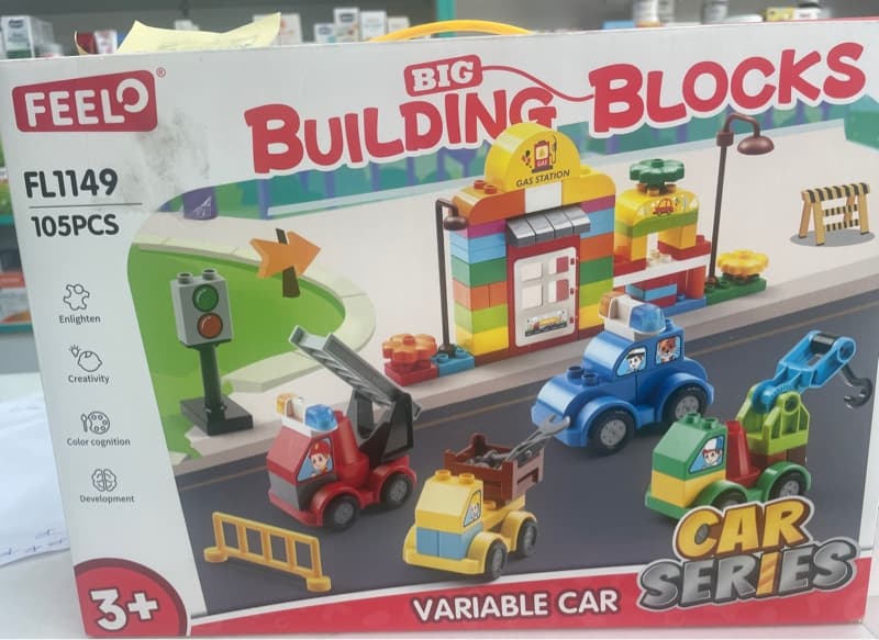 Đồ chơi Lego feelo 105ct PTGT- 24