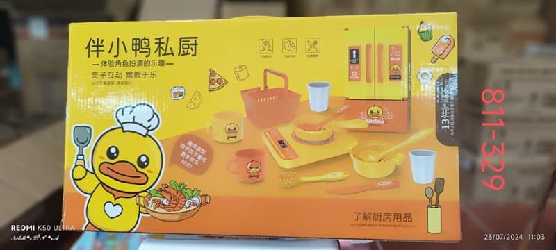 Bộ đồ chơi nấu ăn vịt vàng (DC811329)