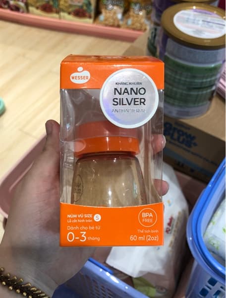 Bình sữa pesu wesser 60ml