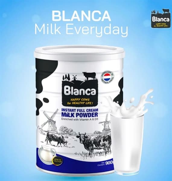 Sữa Bột Nguyên Kem BLANCA 900G