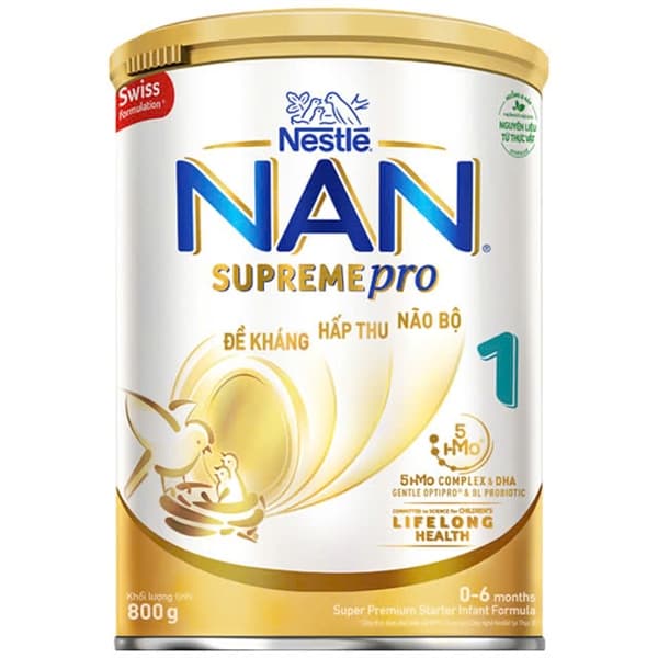 Sữa bột Nan Supreme pro 800g số 1