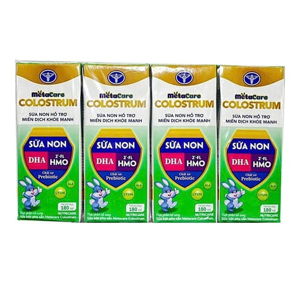 Sữa nước Metacare Colostrum 180ml (48h/T) (1T/12L)