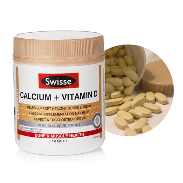 VIÊN UỐNG CHỐNG LOÃNG XƯƠNG SWISSE ULTIBOOST CALCIUM + VITAMIN D