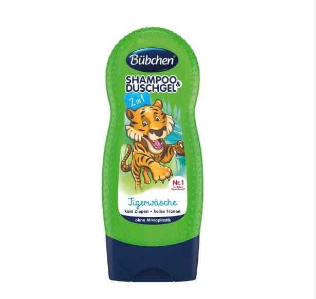 Sữa tắm gội Bubchen- Hổ Xanh Lá 230ml