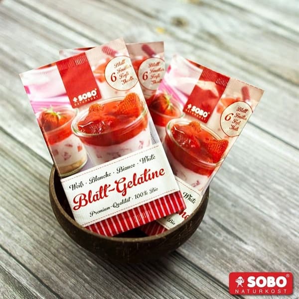 Bột Gelatine hữu cơ Sobo 9g