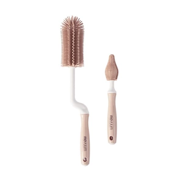 Set 2c cọ bình Silicon Moyuum (Nâu)