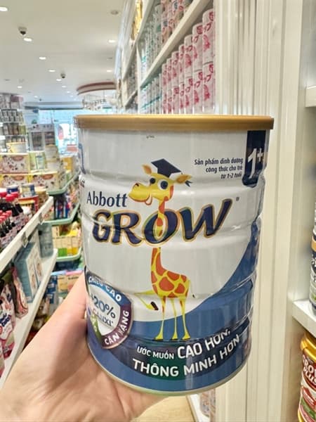 Sữa bột Abbott Grow 1+ 900g (1-2y)