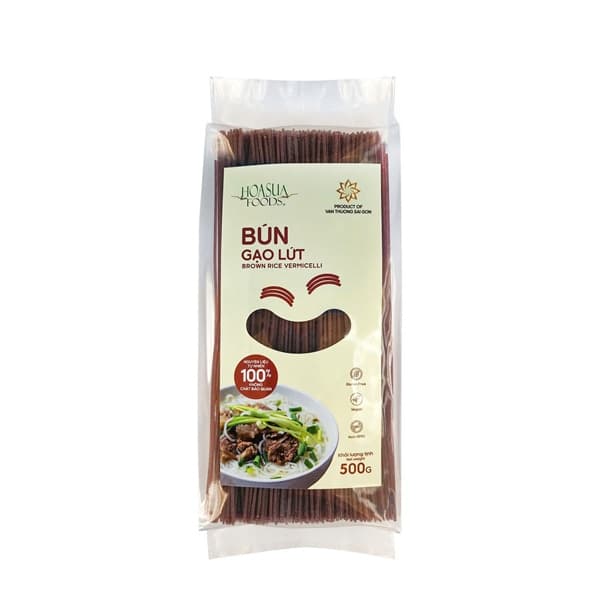 Bún gạo lứt Hoa Sữa (túi 500g)