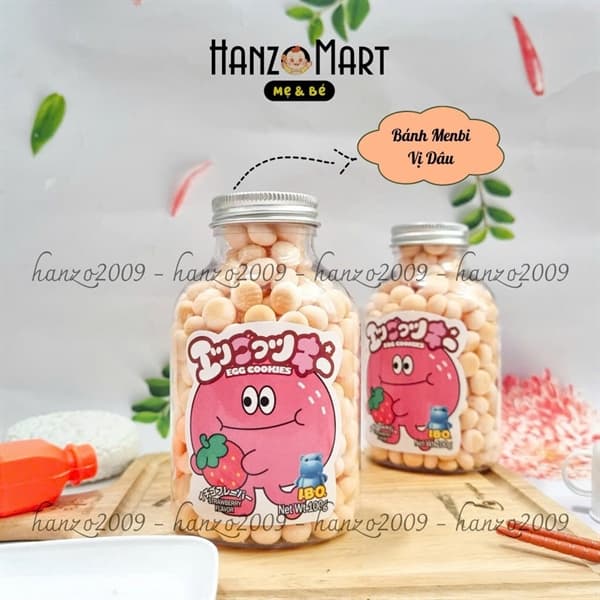 Bánh trứng mini IBO - Vị Dâu