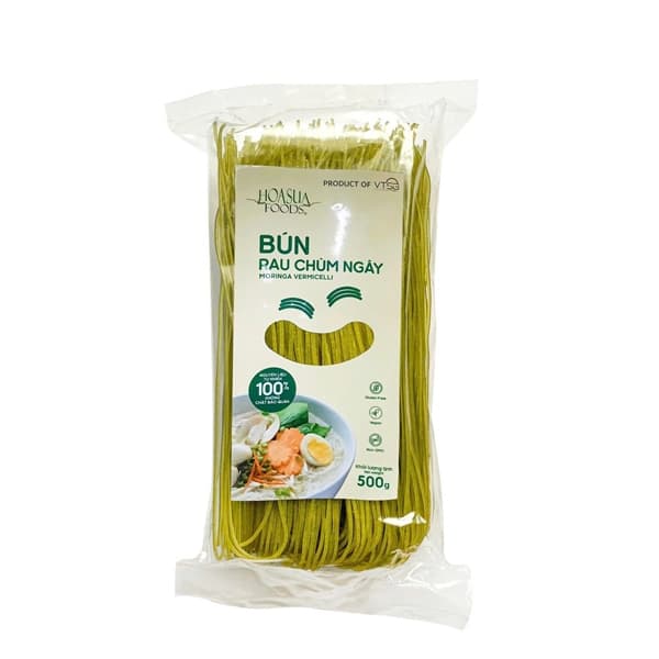 Bún gạo rau chùm ngây Hoa Sữa (túi 500g)