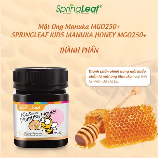 Mật ong Manuka SpringLeaf 250g