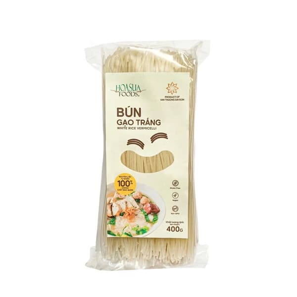 Bún gạo trắng Hoa Sữa (túi 500g)