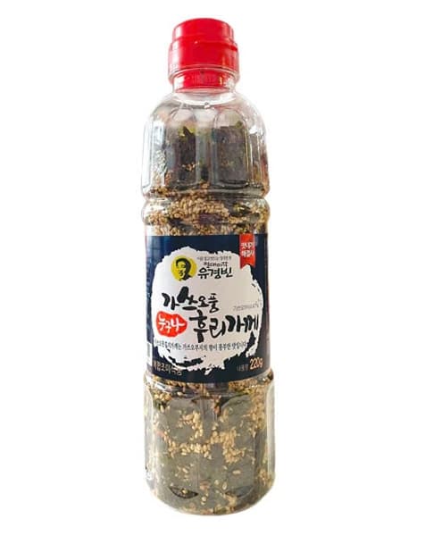 Chai Rong biển muối mè rắc cơm 220gr xanh dương