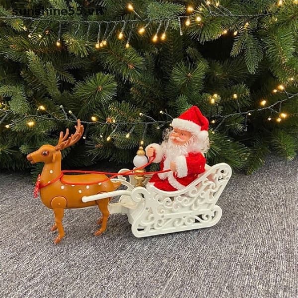 Tuần lộc kéo ông già noel