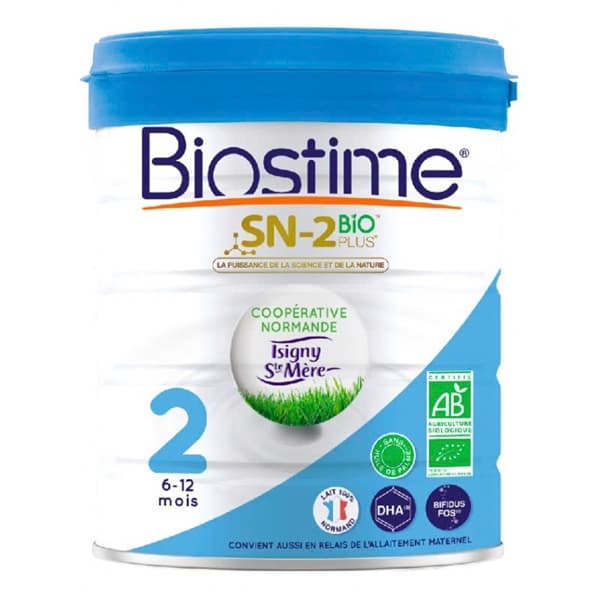 Sữa Biostime Bò Lait Organic 800g Số 2