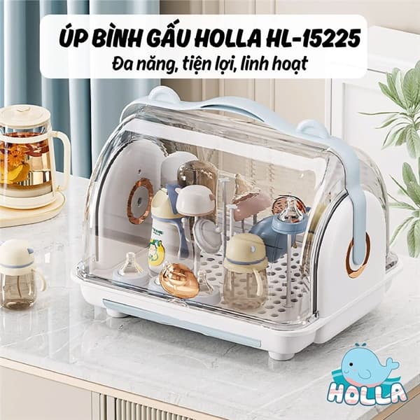 Úp bình Gấu Holla Xám HL- 15225
