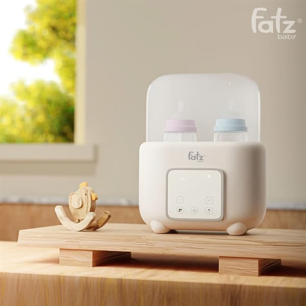 Máy hâm sữa tiệt trùng điện tử Fatzbaby Duo 10 - FB3211BK