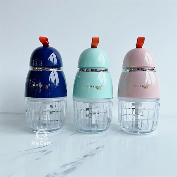Máy xay đa năng Hattiecs cối thủy tinh 8 lưỡi HA011