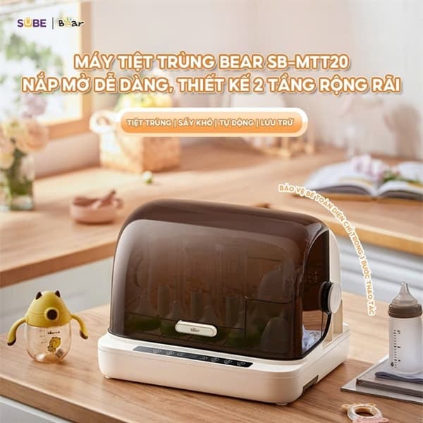 MÁY SẤY TIỆT TRÙNG BEAR SB-MTT20