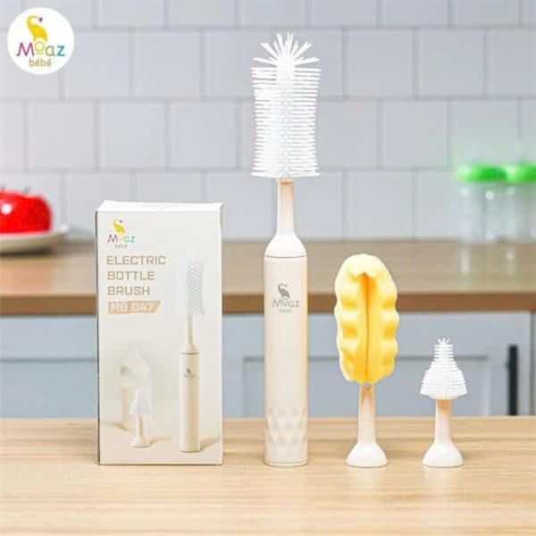 MOAZ - BỘ CỌ RỬA BÌNH SỮA ĐIỆN MB047