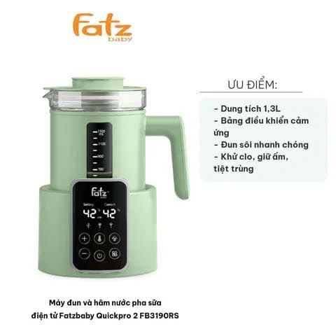 Máy đun và hâm nước pha sữa Quickpro 2 FB3190RS