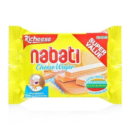 Bánh xốp Nabati Cheese Wafer 50g (60G/T)