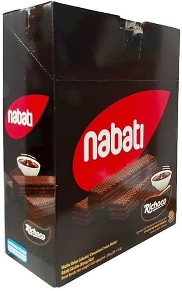 Bánh xốp Nabati Chocolate Wafer 15gx20g (6H/T)