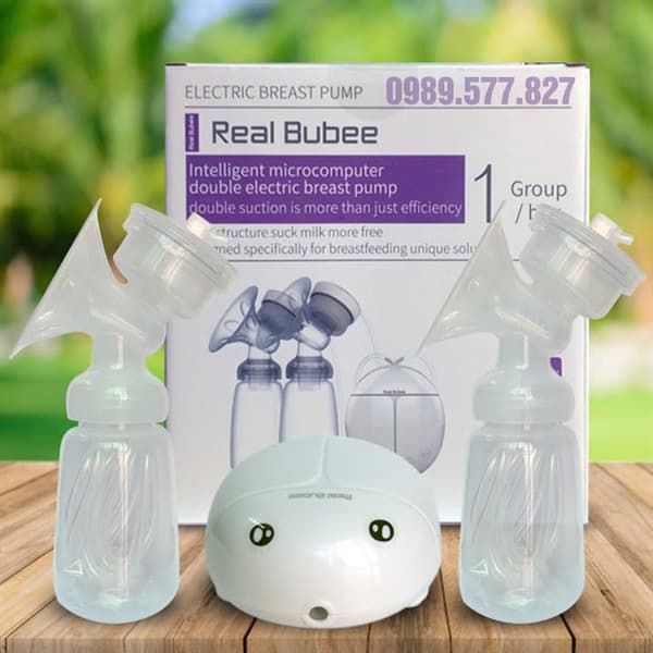 Máy hút sữa điện đôi Realbubee