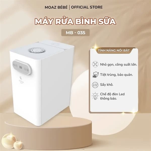 MÁY RỬA BÌNH SỮA MB035
