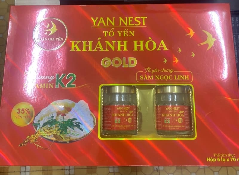 Tổ yến chưng sâm ngọc linh -35%