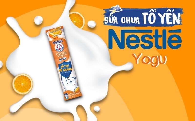 Sữa chua uống vị cam Nestle 75ml (28G/T)