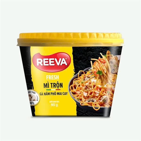 Mì tô Reeva Fesh trộn gà nấm (12C/T)