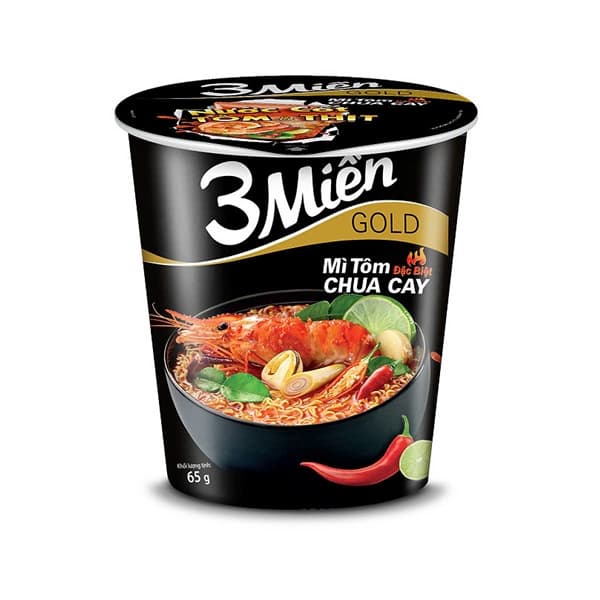 Mì ly Ba Miền tôm chua cay ĐB (24L/T)