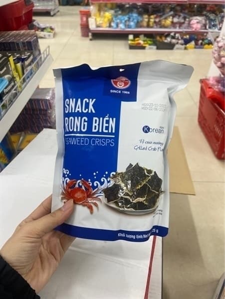 Snack rong biển vị cua nướng Since 1996