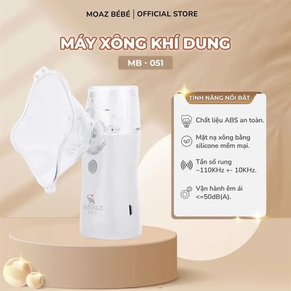 Máy xông khí dung moaz bebe MB 051