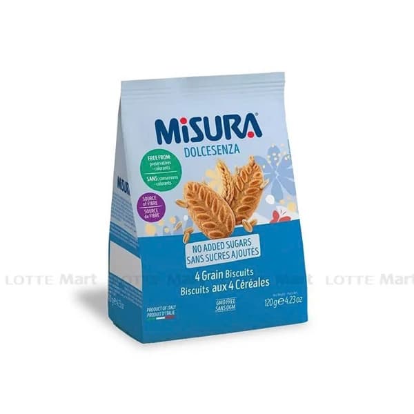 Bánh Qui 4 Loại Ngũ Cốc Misura 120G