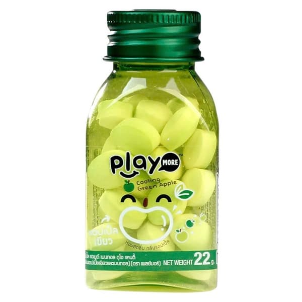 Kẹo The Không Đường Hương Táo Playmore 22G