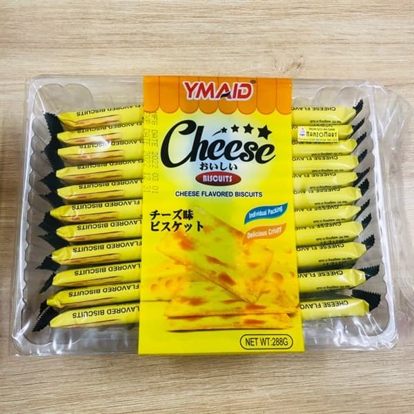 Bánh quy giòn Ymaid phô mai (vàng) 288gr*20