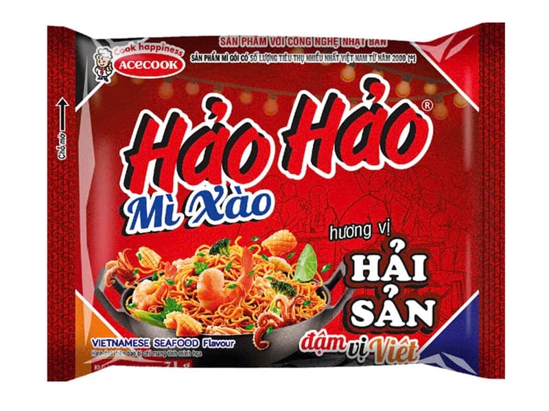 Mì Hảo Hảo xào hải sản (30G/T)