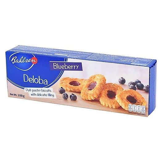 Bánh Phồng Giòn Nhân Việt Quất Bahlsen 100G