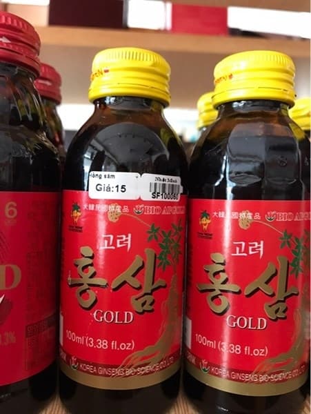 Nước hồng Sâm linh chi 100ml