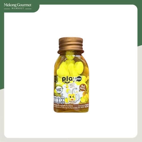 Kẹo The Không Đường Hương Chanh Mật Ong Playmore 22G