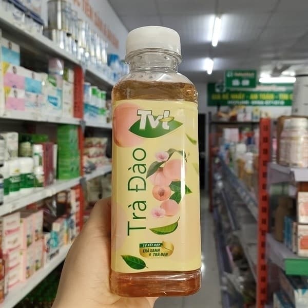 Trà đào TVT 450ml