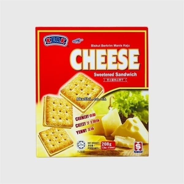 Bánh Kerk giòn cheese sandwich 208g*12