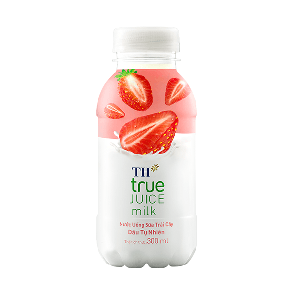Sữa trái cây TH True Milk vị dâu 300ml