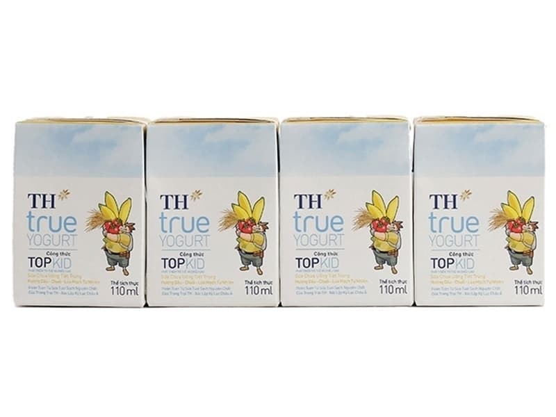 Sữa chua uống Topkid hương chuối 110ml