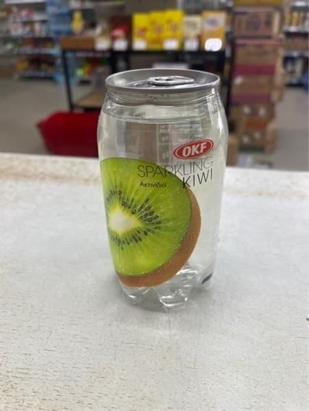 Nước Soda Sparkling OKF vị kiwi 350ml (24L/T)