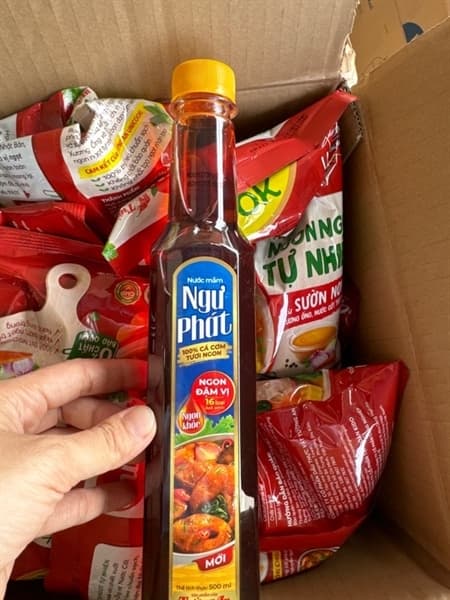 Nước mắm Ngư Phát nhãn xanh 500ml (24C/T)